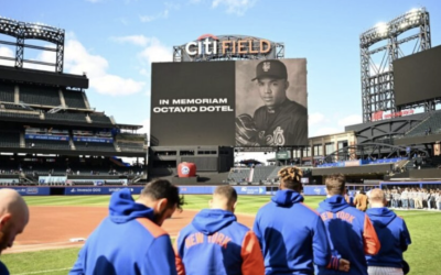 METS TRIUNFAN Y RINDEN HOMENAJE AL FALLECIDO EX LANZADOR DOMINICANO OCTAVIO DOTEL